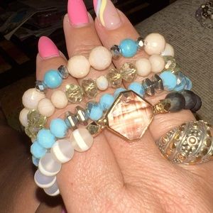 Erimish 4 bracelet stack - used